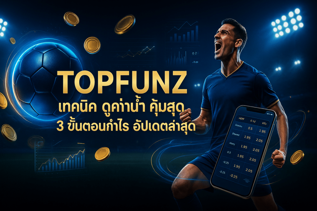 topfunz เทคนิค ดูค่าน้ำ คุ้มสุด