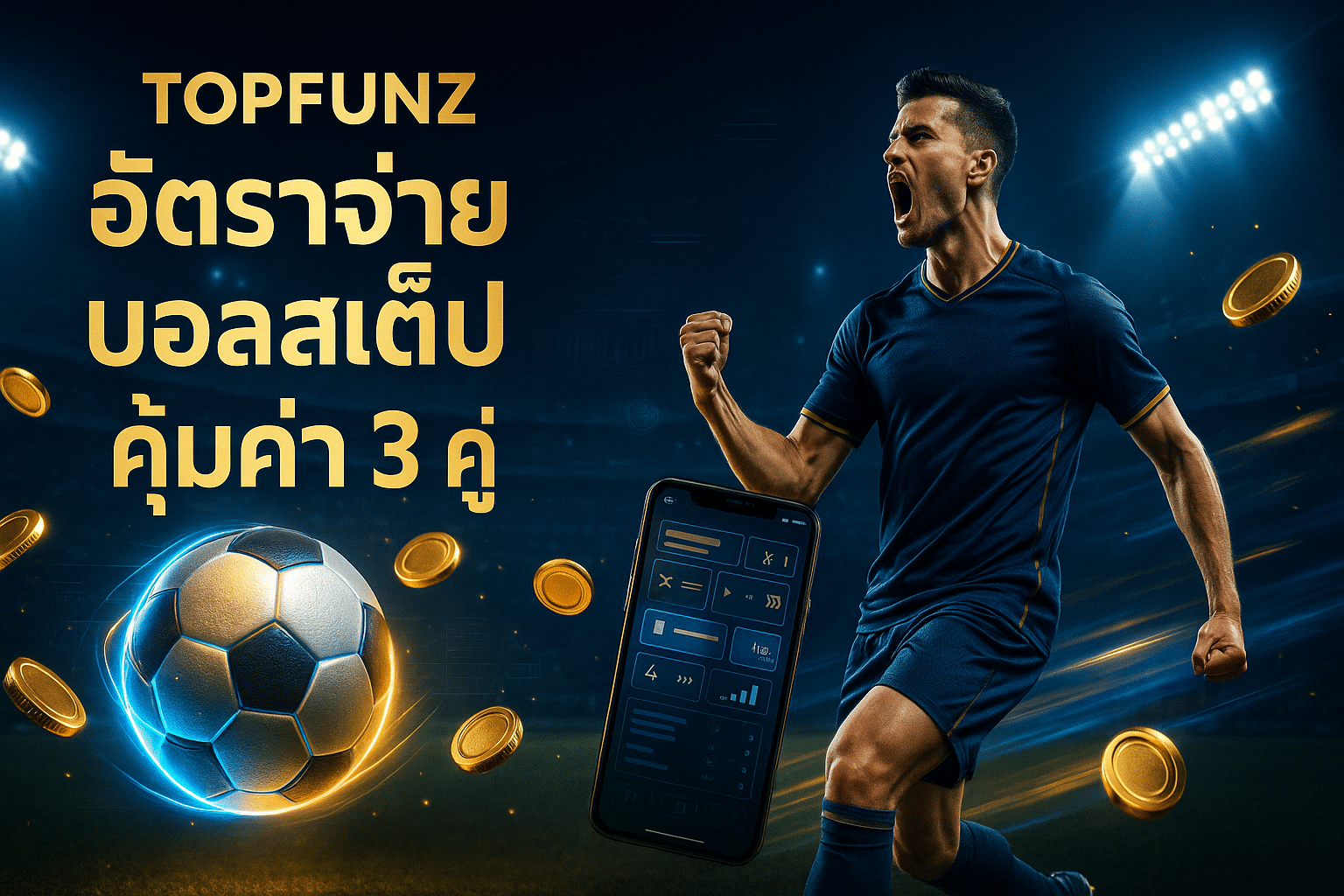 topfunz อัตราจ่าย บอลสเต็ป